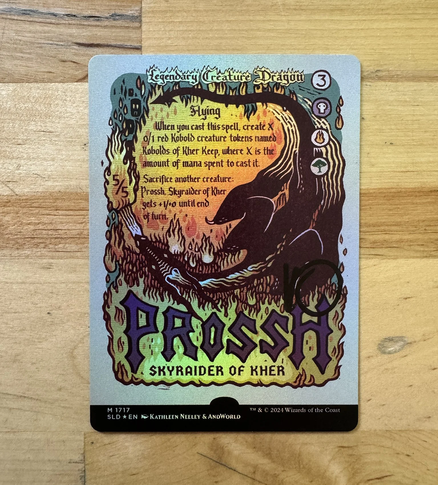 MTG 藪跳ねアヌーリッドFoilとノーマル 2枚 ＋ 湧出 1枚 セット Card proof pack (foil) — Kathleen Neeley